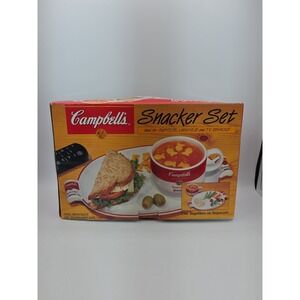 Vintage Campbell's Tomato Soup Cup/Mug and Plate/Tray Set Westwood 1994